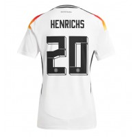 Germany Benjamin Henrichs #20 Replica Home Shirt Euro 2024 Short Sleeve